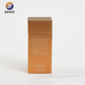 Elegante caixa de gaveta dourada para coleção de cosméticos